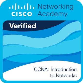 CCNA Introduction to Networks Badge